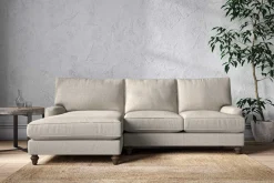 Sofa Collections^Nkuku Marri Large Left Hand Chaise Sofa Brera Linen Natural