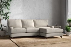 Sofa Collections^Nkuku Marri Large Right Hand Chaise Sofa Brera Linen Natural