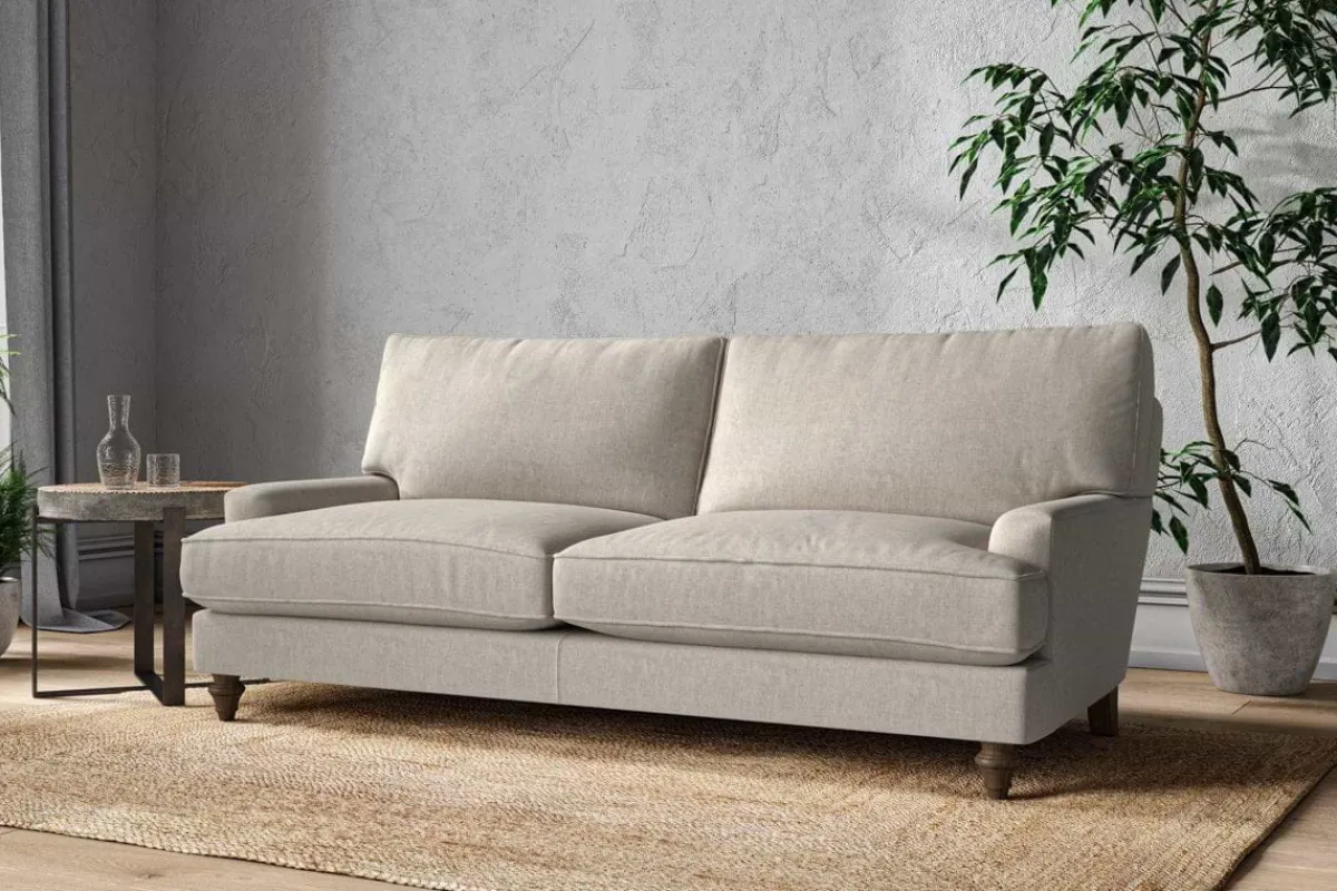 Sofa Collections^Nkuku Marri Large Sofa Brera Linen Natural