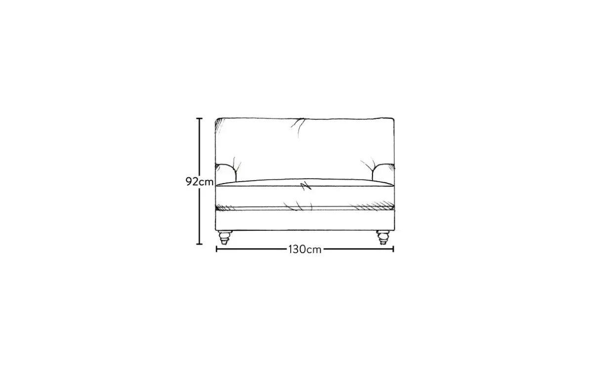 Made To Order Armchairs|Sofa Collections^Nkuku Marri Love Seat Brera Linen Natural