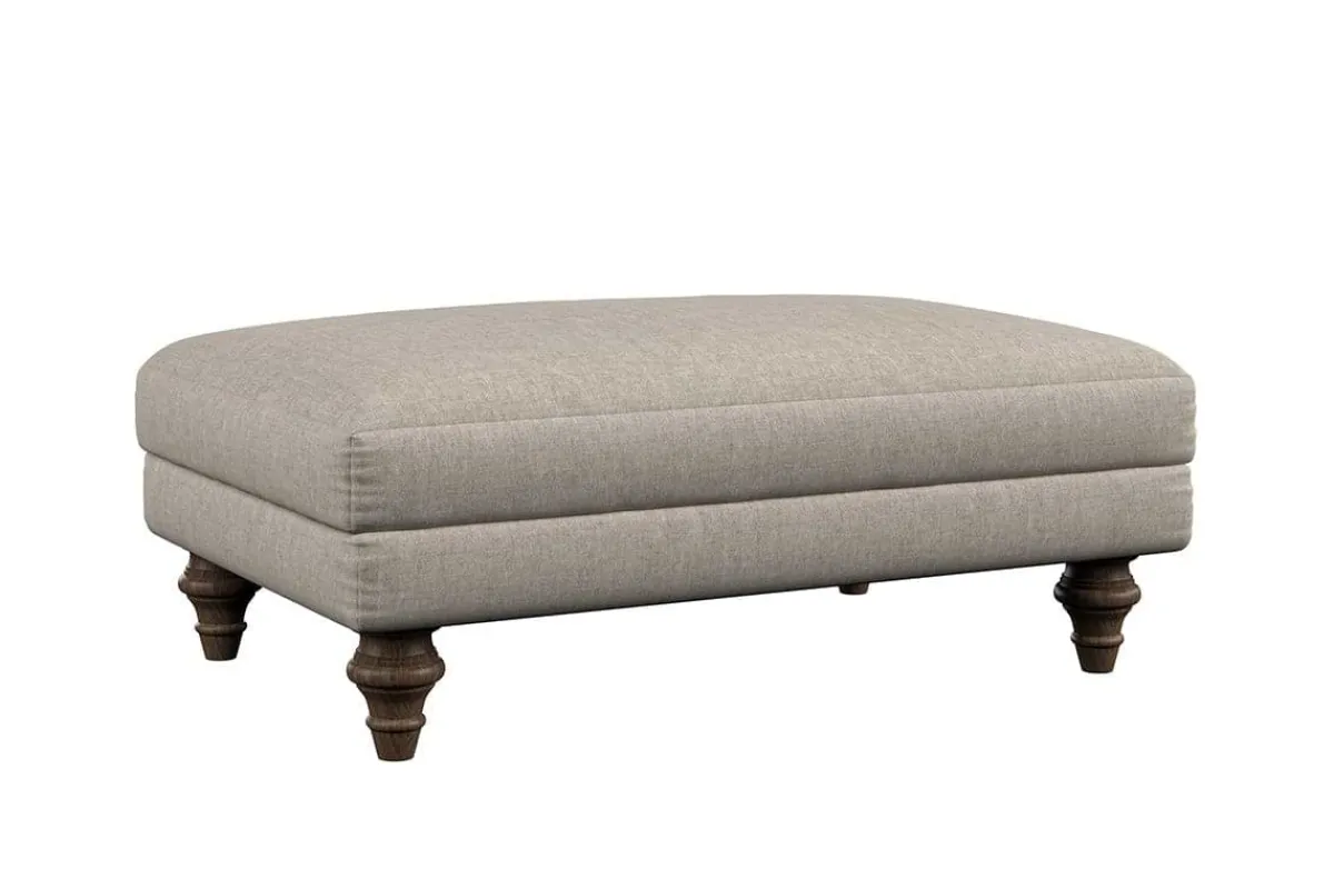 Made To Order Armchairs|Sofa Collections^Nkuku Marri Medium Footstool Brera Linen Natural