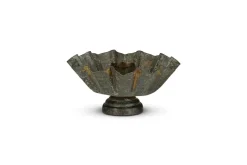 Decorative Home Accessories|Candle Holders^Nkuku Matu Candle Holder - Antique Patina