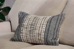 Bedroom Textiles|Cushions^Nkuku Mika Recycled Cushion Cover - Rectangle