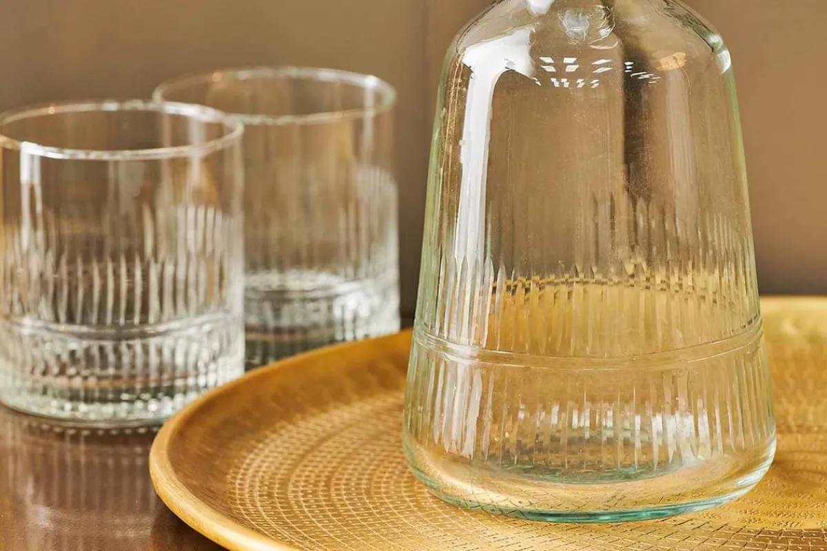 Barware|Entertaining Glasses^Nkuku Mila Decanter - Clear