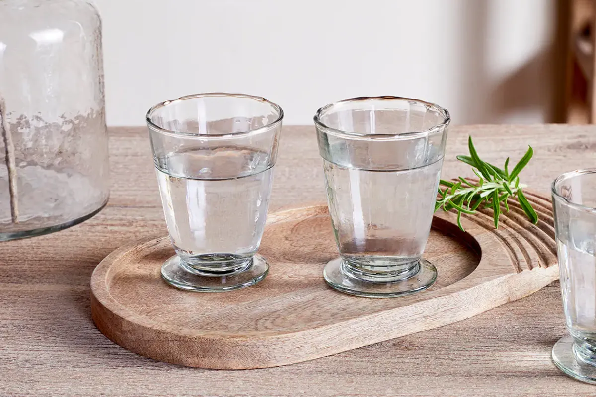 Everyday Glassware|Tumblers^Nkuku Minati Tumbler - Clear - (Set of 4)