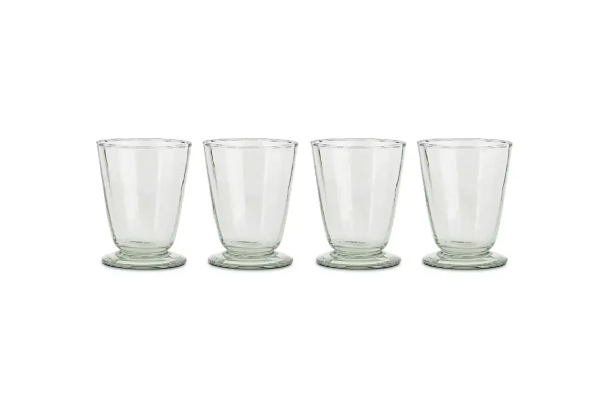 Everyday Glassware|Tumblers^Nkuku Minati Tumbler - Clear - (Set of 4)