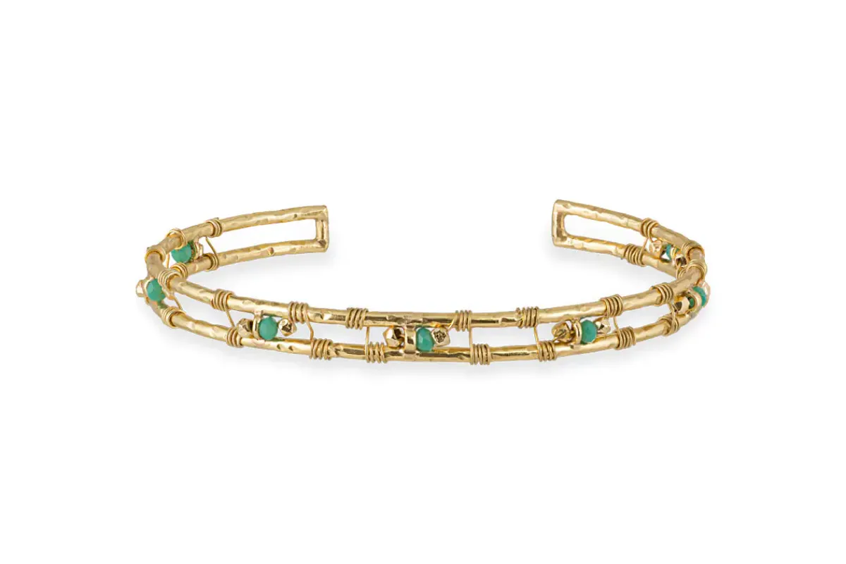 Jewellery & Jewellery Boxes|Jewellery^Nkuku Mindra Bracelet - Turquoise