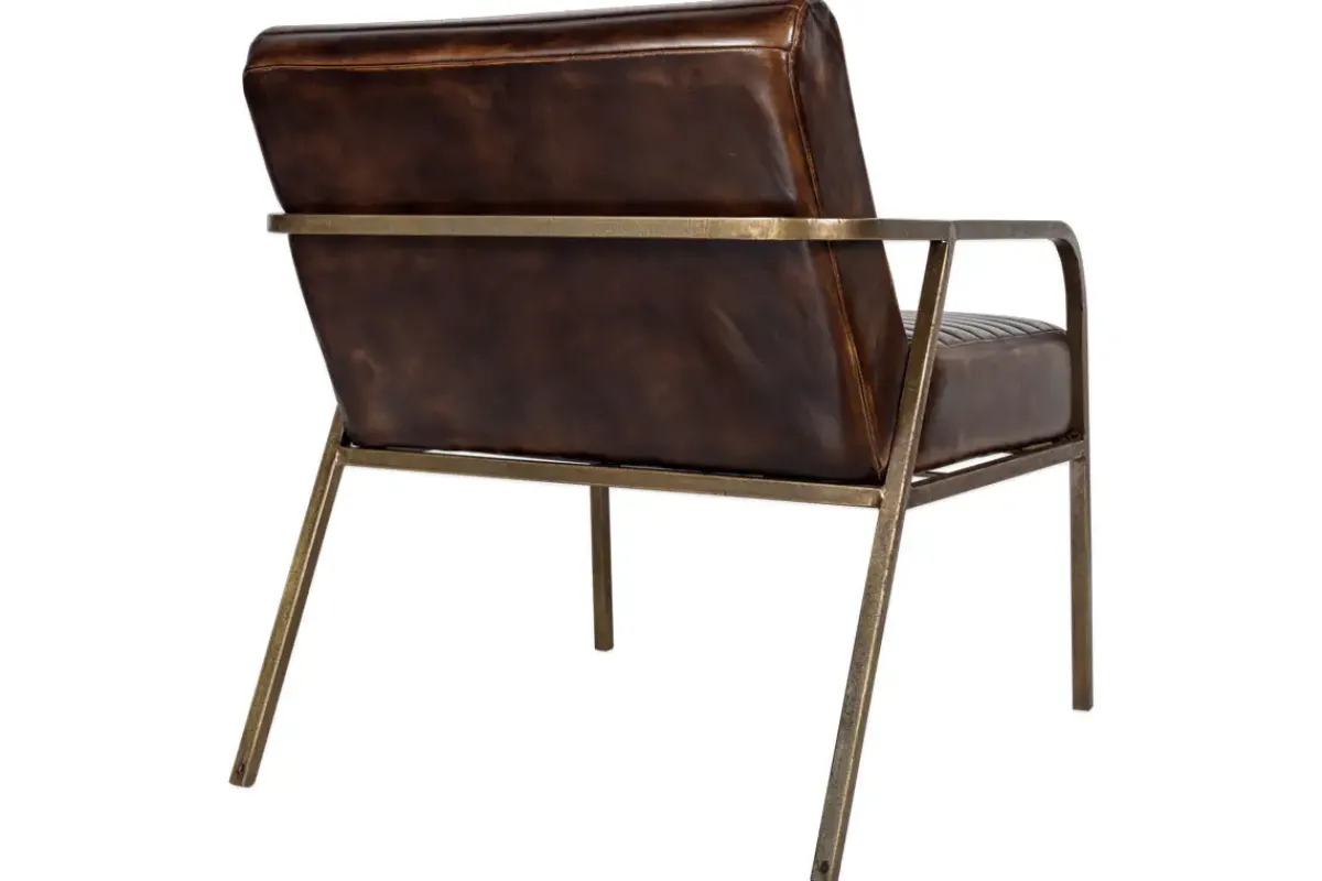 Living|Armchairs^Nkuku Mirai Ribbed Leather Armchair