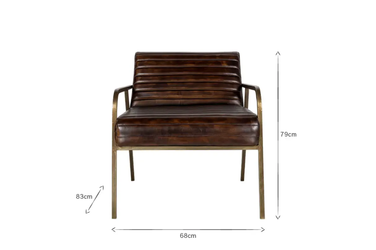 Living|Armchairs^Nkuku Mirai Ribbed Leather Armchair