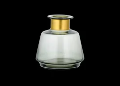 Decorative Home Accessories|Vases^Nkuku Miza Glass Vase - Smoke