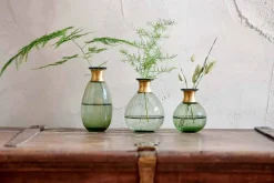 Decorative Home Accessories|Vases^Nkuku Miza Mini Glass Vase - Green