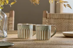 Mugs^Nkuku Moda Mug -  (Set of 2) Natural