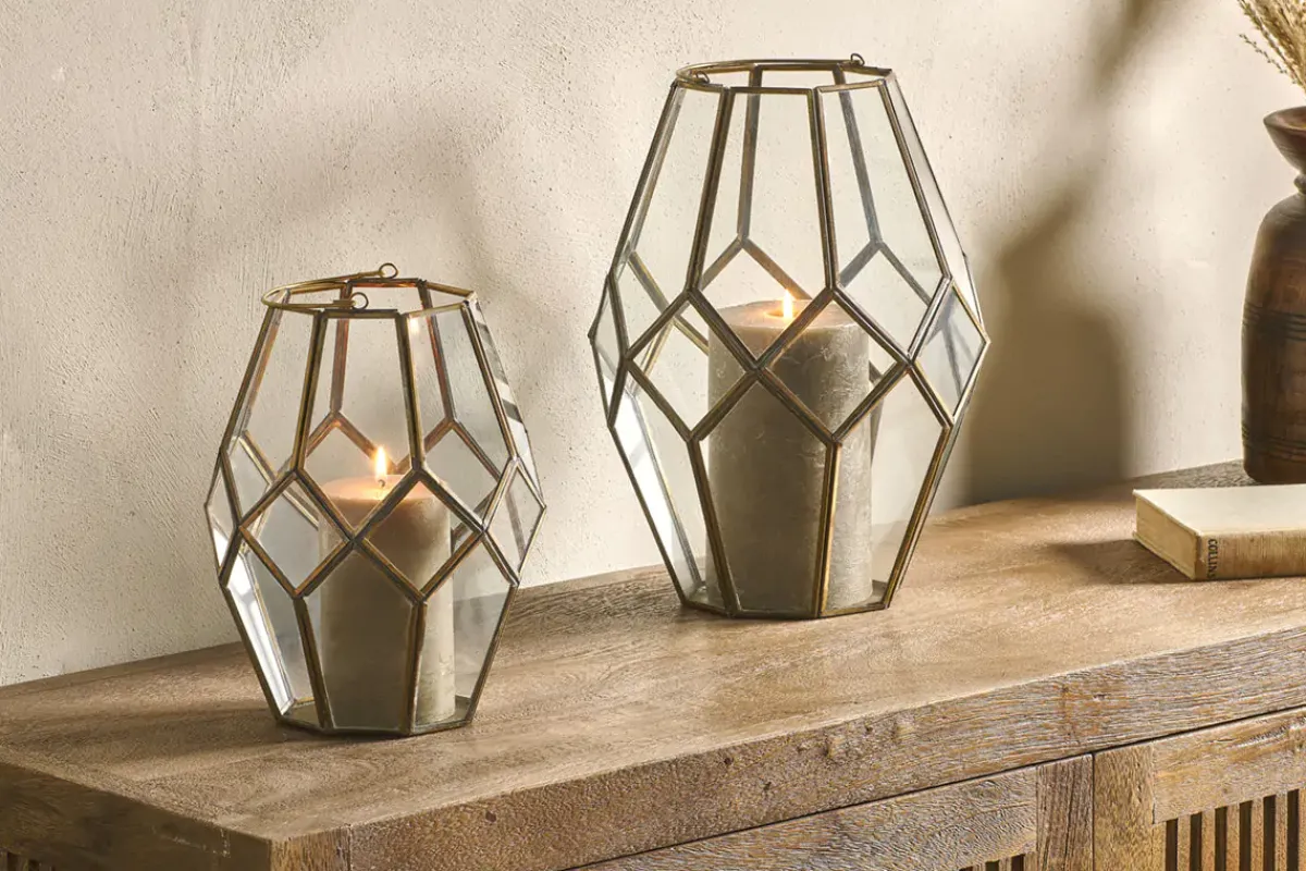 Decorative Home Accessories|Lanterns^Nkuku Mohani Lantern