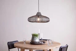 Lampshades|Pendant Shades^Nkuku Mukuni Wire Lampshade - Bronze/Black