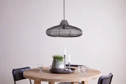 Lampshades|Pendant Shades^Nkuku Mukuni Wire Lampshade - Bronze/Black