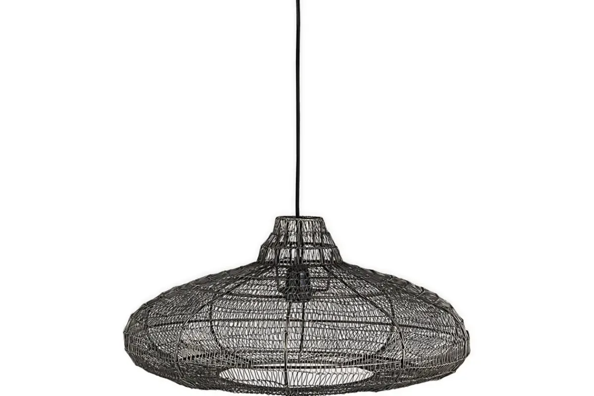 Lampshades|Pendant Shades^Nkuku Mukuni Wire Lampshade - Bronze/Black