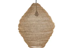 Lampshades|Pendant Shades^Nkuku Mukuni Wire Lampshade - Brass - Large