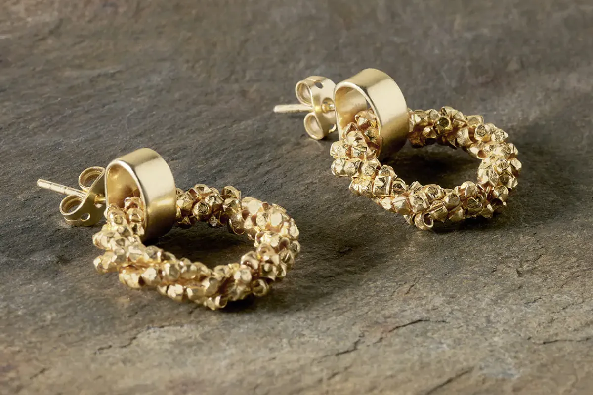 Jewellery & Jewellery Boxes|Jewellery^Nkuku Mula Earrings - Gold