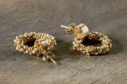Jewellery & Jewellery Boxes|Jewellery^Nkuku Mula Earrings - Gold