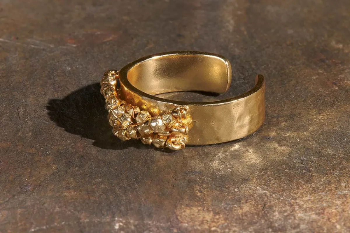 Jewellery & Jewellery Boxes|Jewellery^Nkuku Mula Ring - Gold