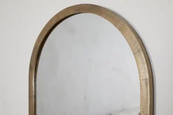Wall Mirrors|Hallway & Bootroom^Nkuku Murwara Wall Mirror - Antique Brass