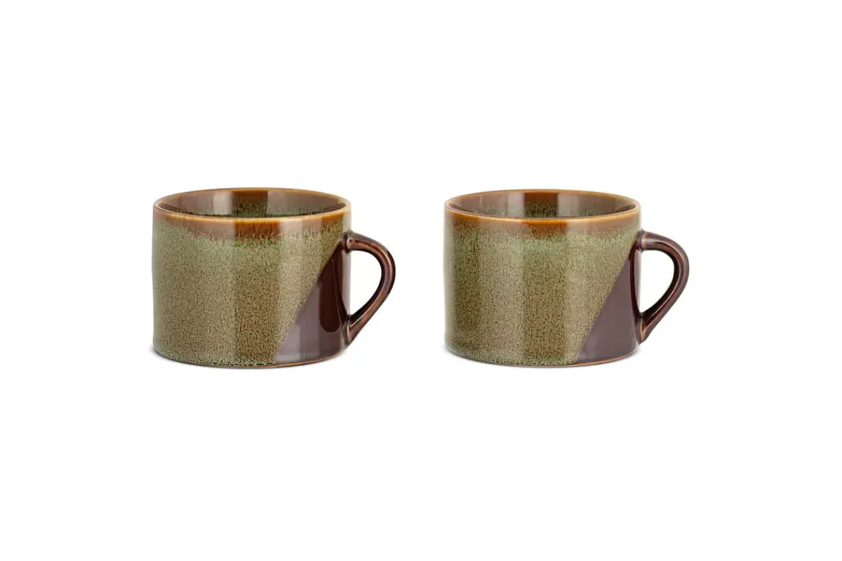 Mugs^Nkuku Naav Mugs - - Large (Set of 2) Blue