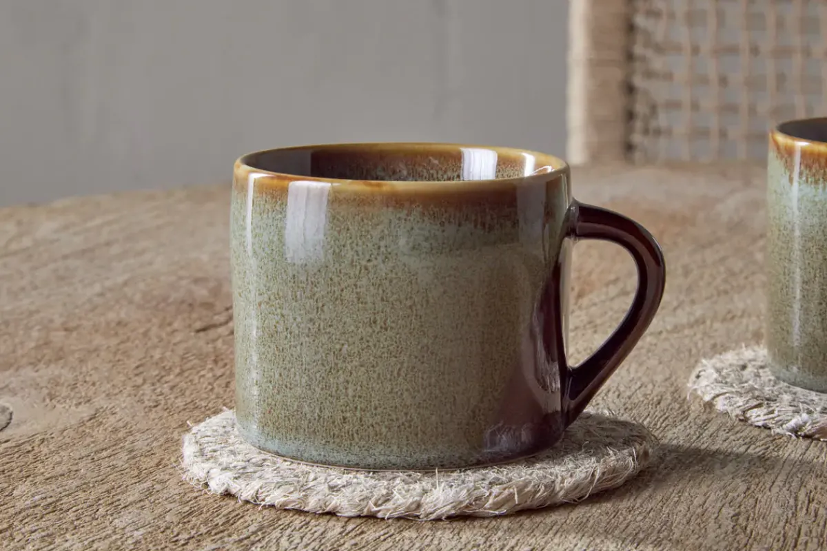 Mugs^Nkuku Naav Mugs - - Small (Set of 2) Blue
