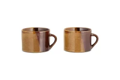 Mugs^Nkuku Naav Mugs - - Large (Set of 2) Mustard