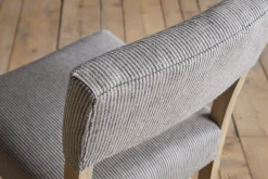 Kitchen & Dining|Bar Stools & Bar Chairs^Nkuku Nadeeka Linen Upholstered Counter Chair - Soft Grey