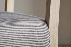 Kitchen & Dining|Bar Stools & Bar Chairs^Nkuku Nadeeka Linen Upholstered Counter Chair - Soft Grey