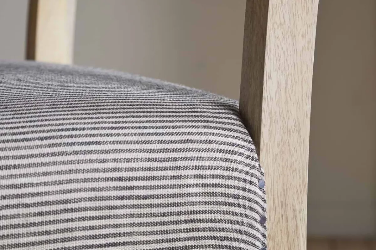 Kitchen & Dining|Bar Stools & Bar Chairs^Nkuku Nadeeka Linen Upholstered Counter Chair - Soft Grey
