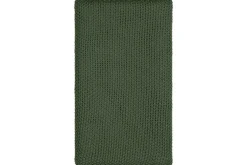 Bedroom Textiles|Blankets & Throws^Nkuku Nahan Moss Stitch Cotton Throw - Forest Green