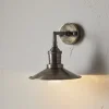 Wall Lights^Nkuku Najja Brass Wall Lamp - Antique Brass