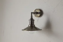 Wall Lights^Nkuku Najja Brass Wall Lamp - Antique Brass