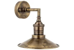 Wall Lights^Nkuku Najja Brass Wall Lamp - Antique Brass