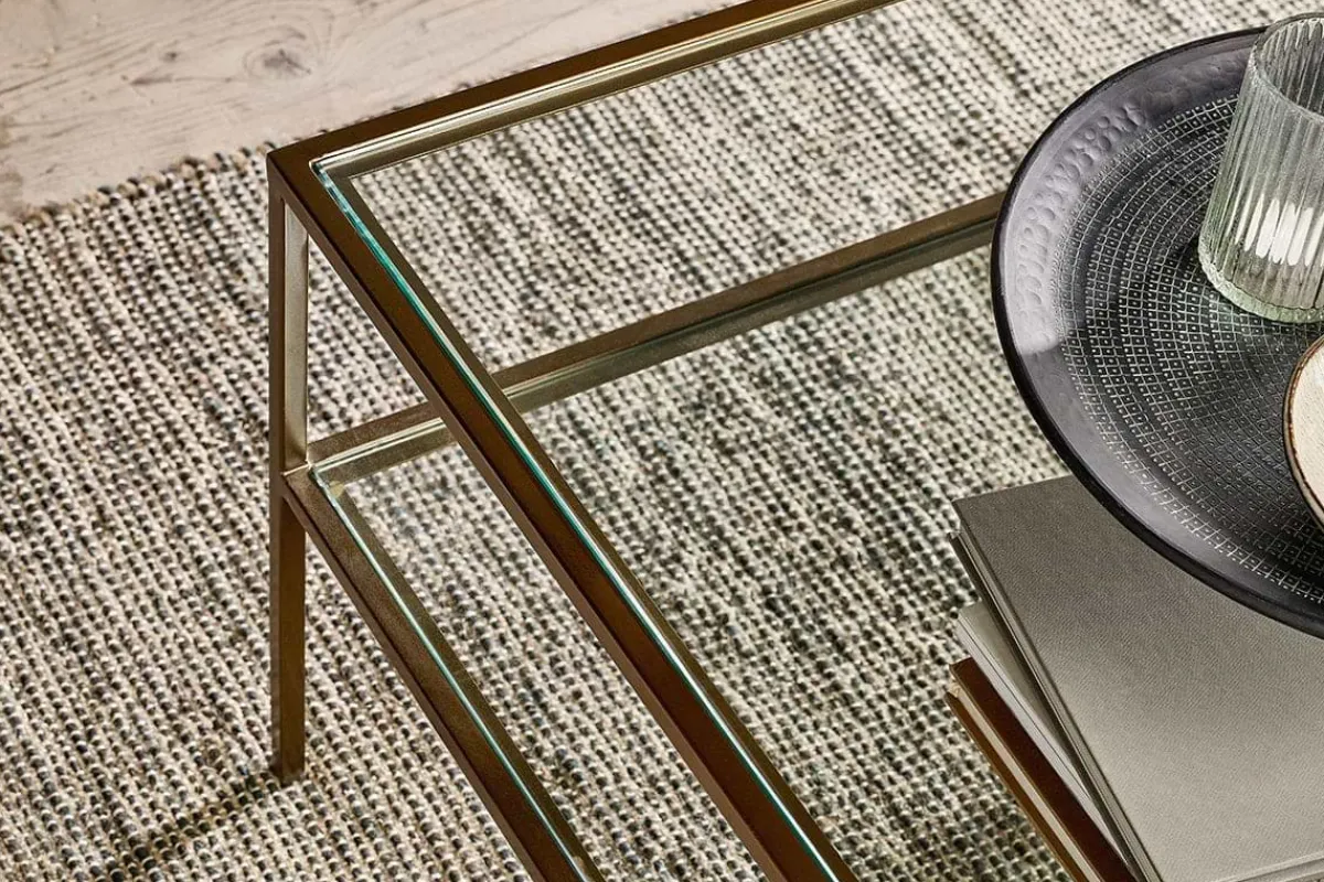 Living|Coffee Tables^Nkuku Nakuru Iron & Glass Coffee Table