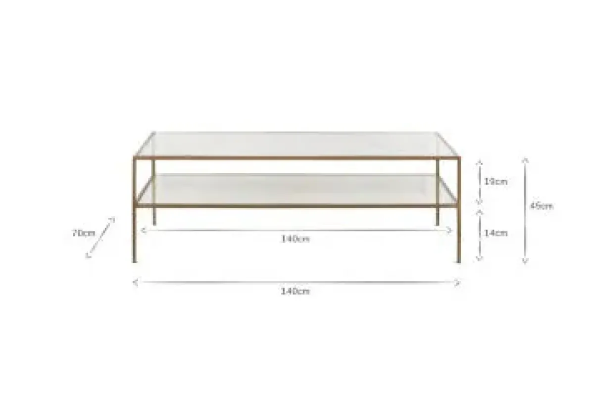 Living|Coffee Tables^Nkuku Nakuru Iron & Glass Coffee Table