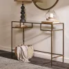 Hallway & Bootroom|Living^Nkuku Nakuru Iron & Glass Console Table