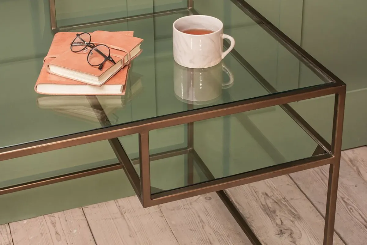 Home Office|Desks^Nkuku Nakuru Iron & Glass Desk