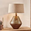 Table Lamps^Nkuku Nalgonda Lamp - Antique Brass - Large