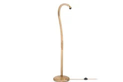 Floor Lamps^Nkuku Namira Mango Wood Floor Lamp - Natural