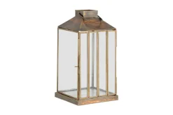Decorative Home Accessories|Lanterns^Nkuku Nampo Lantern - Aged Antique