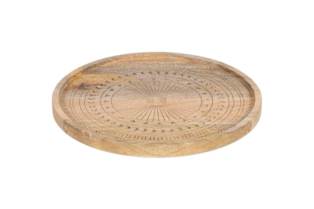 Pantry|Trays & Platters^Nkuku Namuna Mango Wood Tray