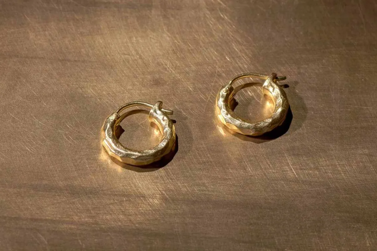 Jewellery & Jewellery Boxes|Jewellery^Nkuku Nandi Hoop Earrings