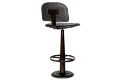 Kitchen & Dining|Bar Stools & Bar Chairs^Nkuku Narwana Bar Chair - Aged Black
