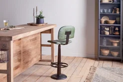 Kitchen & Dining|Bar Stools & Bar Chairs^Nkuku Narwana Bar Chair - Rich Green