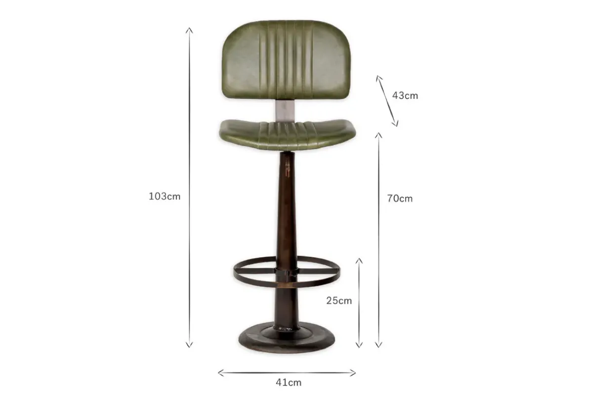Kitchen & Dining|Bar Stools & Bar Chairs^Nkuku Narwana Bar Chair - Rich Green