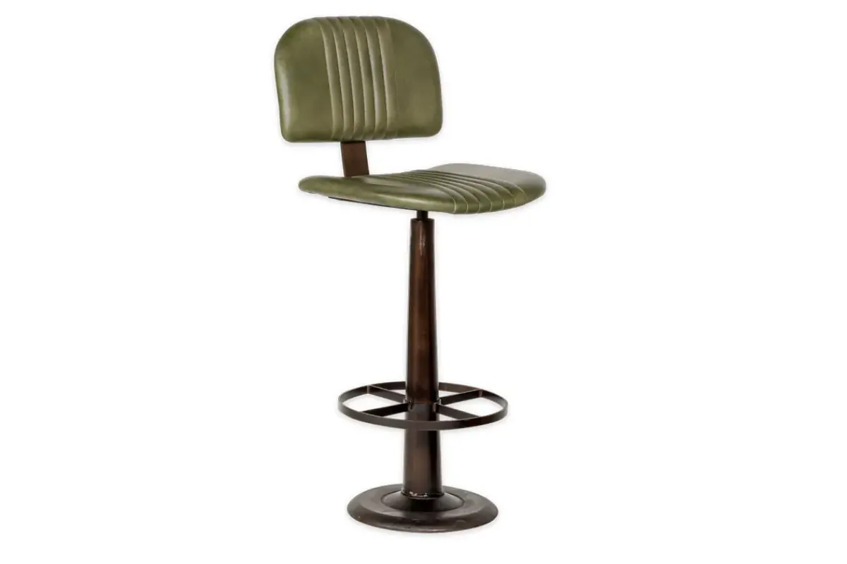 Kitchen & Dining|Bar Stools & Bar Chairs^Nkuku Narwana Bar Chair - Rich Green