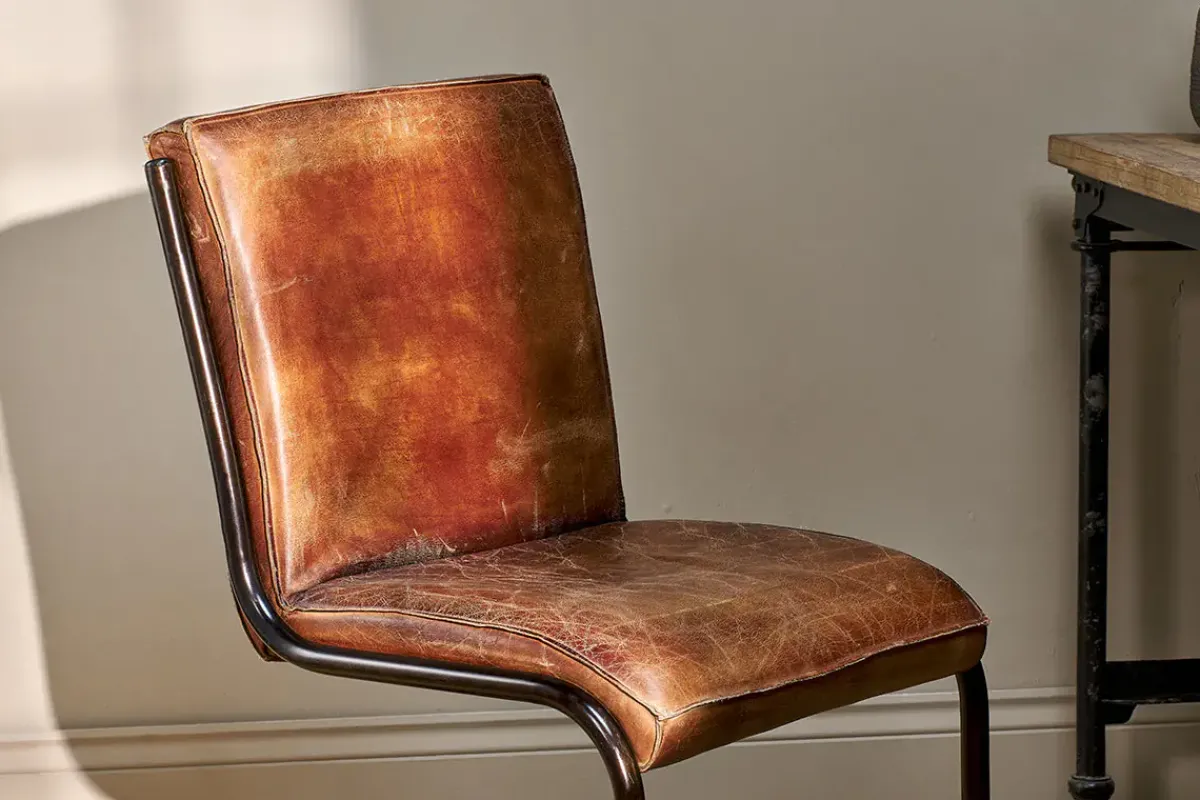 Home Office|Desk Chairs^Nkuku Narwana Leather Desk Chair - Aged Tan