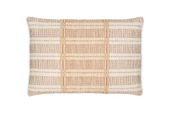Bedroom Textiles|Cushions^Nkuku Nayika Cotton Cushion Cover - Rust
